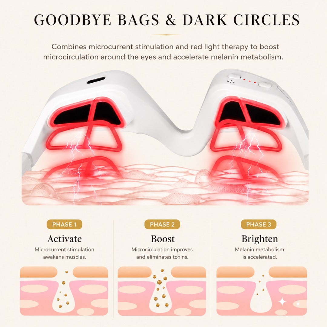 Reduce dark circles and revitalize your eyes